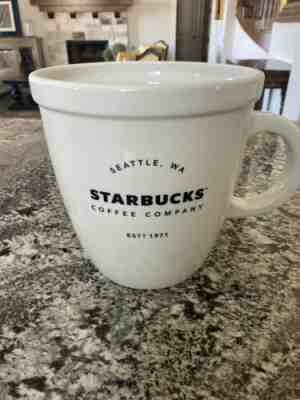 Starbucks Giant Abbey Ceramic Mug 138 oz Limited Edition 1 Gallon New 2016 - Sold on eBay Sep, 14th 2020 for $299.99