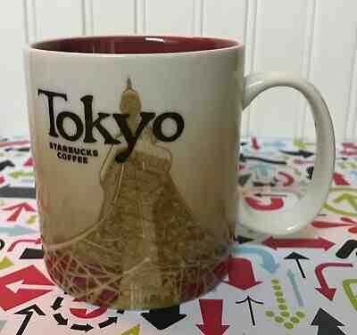 RARE 2009 STARBUCKS TOKYO JAPAN GLOBAL ICON MUG COLLECTOR SERIES 16 OZ MINT! - Sold on eBay Sep, 14th 2020 for $649.99