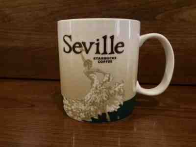 Starbucks Original 2009 SevillE Icon Series Mug Cup Rare VHTF