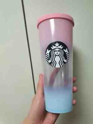 STARBUCKS KOREA Sunset Gradation Cold Cup 710ml without straw + Tracking Number - Sold on eBay Oct 31, 2020 for $660.00