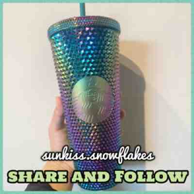 RARE Authentic Starbucks Singapore Studded Magical Green Oil Slick Cold Cup 24oz - Sold on eBay Dec 07, 2020 for $299.00
