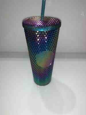 Starbucks Singapore Studded Magical Green Oil Slick Cold Cup 24oz BNWT Free Ship - Sold on eBay Nov 09, 2020 for $300.00