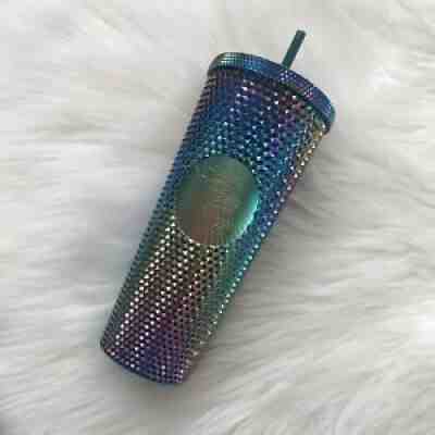 BNWOT! HTF Starbucks Oil Slick Studded Tumbler Venti 24oz W/ Manufacturers Flaw - Sold on eBay Nov 11, 2020 for $375.00
