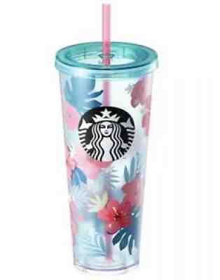 Starbucks Korea 2018 Limited Edition Summer Hibiscus Cold Cup 710ml