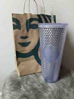 Starbucks 2019 BLING PLATINUM Studded Tumbler Venti 24oz RESERVED - Sold on eBay Nov 08, 2020 for $500.00