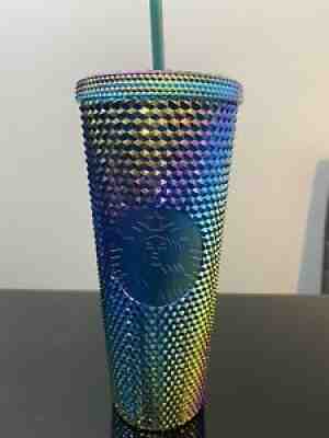 Starbucks 2020 Limited Edition Studded Tumbler Cup - Oil Slick