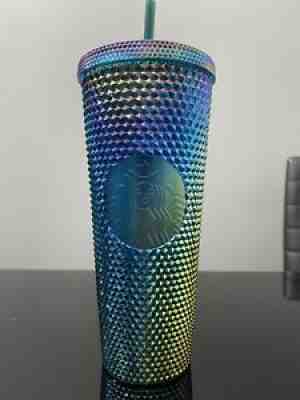 Starbucks Japan - Logo Studded Cold Cup Tumbler Bumpy Blue 473ml