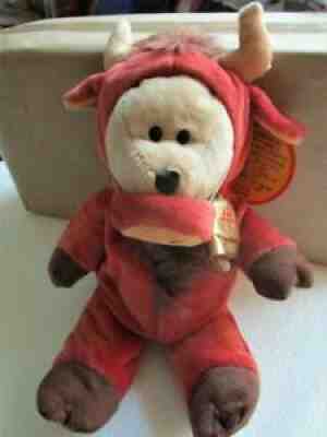 STARBUCKS BEARISTA BEAR Year of the OX CHINESE NEW YEAR new - Sold on eBay Dec 27, 2017 for $300.00
