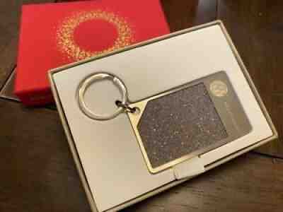 NIB 2015 Starbucks Gift Card Keychain Champagne Swarovski crystals No Balance - Sold on eBay Dec 19, 2011 for $325.00
