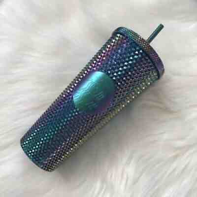 BNWT Starbucks Oil Slick Studded Tumbler Venti 24oz W/ Manufacturers Flaw HTF - Sold on eBay Dec 10, 2020 for $385.00
