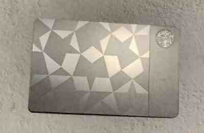2012 Stainless Steel Starbucks Metal Card Rare Gilt.com - Sold on eBay Dec 14, 2020 for $495.00