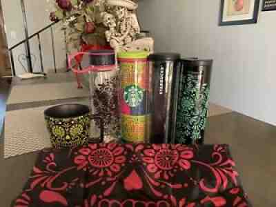 Starbucks 2020 Mexico Dia De Los Muertos Collection Set Of 7 Cup Tumbler Bottle - Sold on eBay Oct 13, 2020 for $250.00