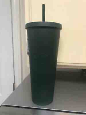 2017 STARBUCKS MATTE GREEN RARE COLD CUP TUMBLER - Sold on eBay Oct 13, 2020 for $260.00