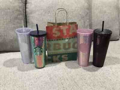Starbucks Christmas 2020 Tumbler 4 Rare Iredesent Grid Tumbler - Sold on eBay Nov 06, 2020 for $275.00