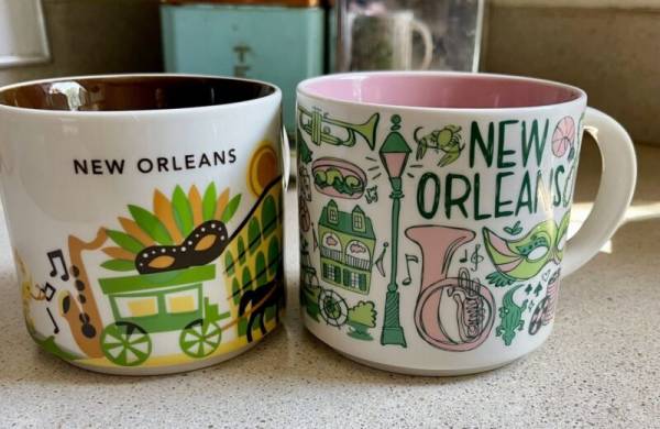 NEW 2 Starbucks NEW ORLEANS Been There & You Are Here Series Coffee Cup Mug - Sold on eBay August 27th, 2024 for $89.00