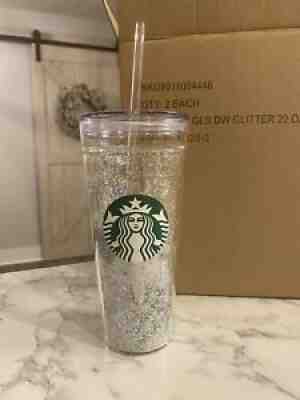 Starbucks Glass Glitter Tumbler