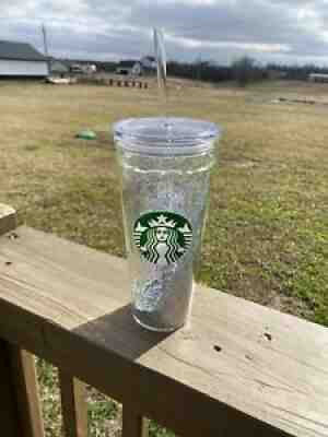 Starbucks Glass Glitter Tumbler