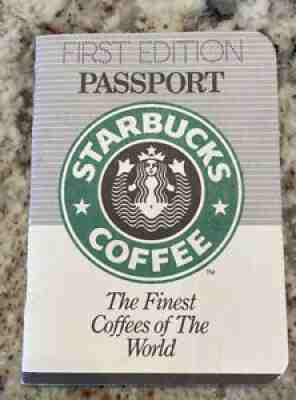 EXTREMELY RARE Vintage Starbucks Coffee Passport FIRST EDITION 1987 - Sold on eBay Feb 28, 2021 for $855.00