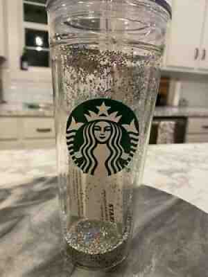 Starbucks Glass Glitter Tumbler