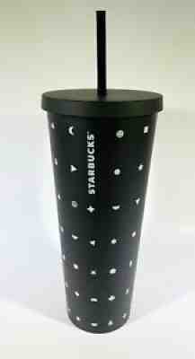 Starbucks Emoji Tumbler Venti 24 Oz. Matte Black Double Walls 2017 - Sold on eBay Apr 02, 2021 for $301.00