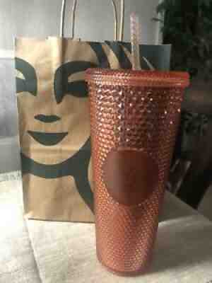 2019 Starbucks Holographic Rose Gold Studded Tumbler Cup NWT Rare - Sold on eBay Apr 04, 2021 for $300.00