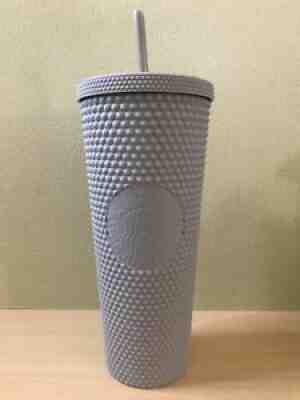 NWT Starbucks Taiwan 2020 Matte Gray Studded Tumbler VENTI - Sold on eBay Apr 10, 2021 for $250.00