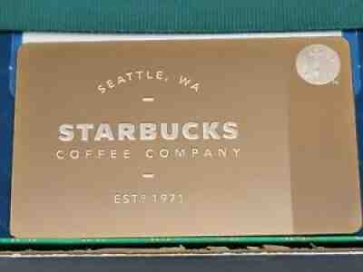 New Lucky Starbucks 2013 Limited Edition Rose Metal Gold Gift Card zero $0 bal - Sold on eBay Mar 09, 2021 for $1,600.00