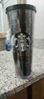 2016 Rare Starbucks gray/black NYC graffiti tumbler