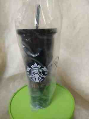 RARE Starbucks 2016 NYC Graffiti tumbler with straw new in factory plastic