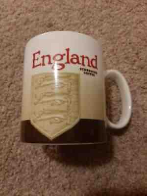 Starbucks England Global Icon Collector Series Mug- Coat of Arms & Shakespeare - Sold on eBay Mar 25, 2021 for $500.00