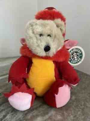 RARE Starbucks Bearista Bear Chinese New Year of the Dragon 2000 Original Tags - Sold on eBay Mar 15, 2021 for $445.00