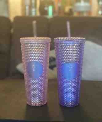 starbucks Aurora and Rose Quartz studded tumbler set 2021 - Sold on eBay May 03, 2021 for $405.00