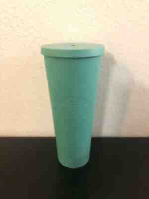Starbucks Cold Cup Tumbler Venti 24 oz Soft Touch Matte Teal Green RARE - Sold on eBay Mar 17, 2021 for $400.15