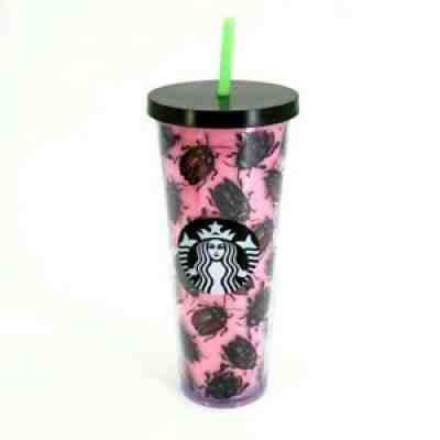 Starbucks Beetles Tumbler Rare HTF Hard to Find Venti excellent condition - Sold on eBay May 25, 2021 for $399.00