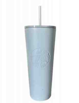 RARE Starbucks Matte Cinderella Baby/ Powder Blue Stainless Steel Venti Tumbler - Sold on eBay May 28, 2021 for $375.00