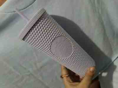 Starbucks Studded Matte Lilac Tumbler - RARE - Sold on eBay Mar 24, 2021 for $340.00