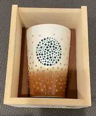 Starbucks Swarovski Pumpkin Spice Latte PSL 10th Anniversary Ceramic Mug 545/600