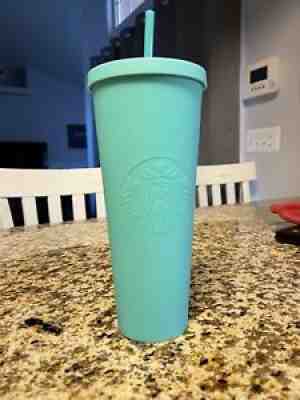 Green/Teal Starbucks Matte Venti Tumbler - Sold on eBay May 03, 2021 for $310.00