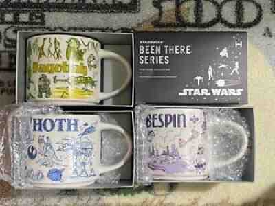 2020 Star Wars Starbucks Been There Series Set - Hoth Bespin Dagobah - Sold on eBay Jun 03, 2021 for $275.00