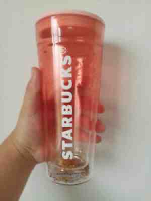Starbucks Chinese New Year 2020 Orange Firework Sequin Straw Cup 591ml No straw - Sold on eBay Jun 02, 2021 for $260.58