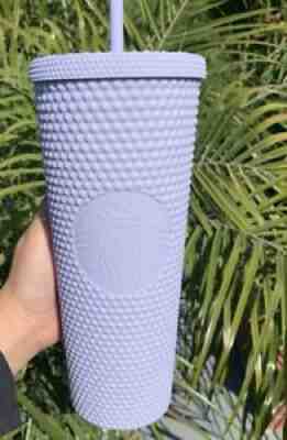 STARBUCKS STUDDED MATTE LILAC TUMBLER NEW MÃ©xico Edition - Sold on eBay May 14, 2021 for $260.00