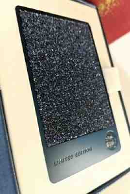 *Rare* Swarovski Crystal Sapphire Blue Metal Starbucks Gift Card, $0 value, NIB - Sold on eBay Jun 07, 2021 for $600.00
