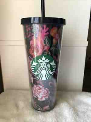 Starbucks Ban.do Midnight Flower Floral Cold Cup Venti Tumbler 24oz Bando HTF - Sold on eBay Jun 14, 2021 for $255.00