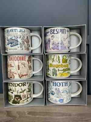 Star Wars Starbucks Been There Series Mug Set 2020 and 2021 full set of six NEW - Sold on eBay Jun 27, 2021 for $425.00