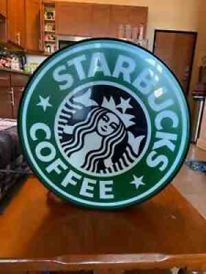 Authentic Starbucks Lighted Sign Works Perfect 24â? - Sold on eBay Jun 21, 2021 for $259.99