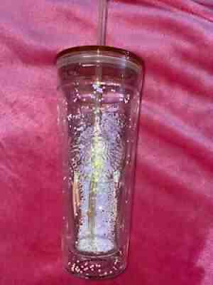Starbucks Authentic Tumbler Vday Glitter Glass Korean - Sold on eBay Jun 30, 2021 for $625.00