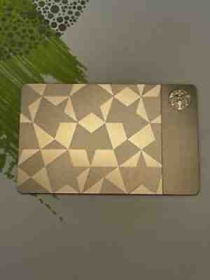 Starbucks 2012 Stainless Steel Metal Card RARE! $0 Balance - Sold on eBay Jul 01, 2021 for $499.00
