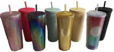 Starbucks Studded Cup Cold Sakura Green Yellow Ruby Rainbow Black Oil Slick Gold - Sold on eBay Aug 14, 2021 for $629.99