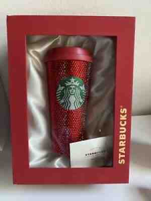 Starbucks 2020 Red ReCollection Global Limited Diamond Particles Artware #1617 - Sold on eBay Jul 01, 2021 for $375.00