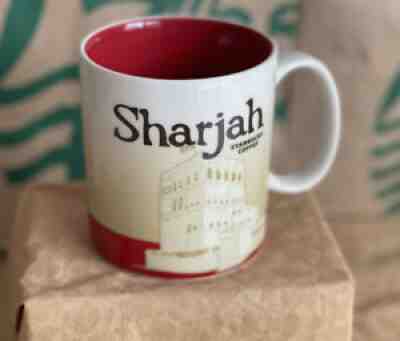 Starbucks Coffee Mug - SHARJAH - Global City Icon Series 16 Oz NEW - Sold on eBay Jun 23, 2021 for $349.00